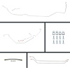 65 Chevelle Manual Disc Conversion Complete Brake Line Kit 26 Pcs. - image 1