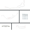 66 Chevelle Cnvt Manual 4 Wheel Disc Conversion Complete Brake Line Kit 26 Pcs. - image 1