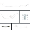 68 Chevelle Manual Disc Conversion Complete Brake Line Kit 26 Pcs. - image 1