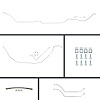 68 Chevelle Manual 4 Wheel Disc Conversion Complete Brake Line Kit 26 Pcs. - image 1