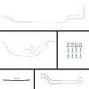 69 Chevelle Cnvt Manual Disc Conversion Complete Brake Line Kit 26 Pcs. - image 1
