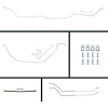 71 Chevelle Manual Disc Conversion Complete Brake Line Kit 26 Pcs. - image 1