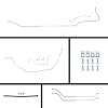 Power Conversion Brake Line Kit for 1969-1972 Chevrolet Chevelle Convertible [Steel] - image 1