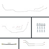 Power Disc Conversion Complete Brake Line Kit 1969 Chevelle