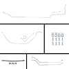 69 Chevelle Cnvt Manual Disc Conversion Complete Brake Line Kit 26 Pcs. Stainless - image 1