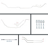 71 Chevelle Manual Disc Conversion Complete Brake Line Kit 26 Pcs. Stainless - image 1