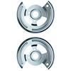 FSC Front Disc Brake Conversion Front Dust Shields Tri-Five Chevy - image 1
