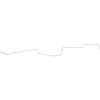 63 -65 3/8 - Front to Rear Fuel Line - image 1