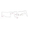 67 Fairlane Std. Drum Front Brake Line Kit 5 Pcs. - image 1