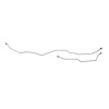 63 -65 8 - Rear Axle Brake Lines 2 Pcs. - image 1