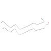 70 Ford Tourino Small Block C6 Transmisson Cooler Lines 2 Pcs. - image 1