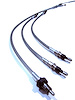 Excluding Turbo 400 - front parking brake cable - stainless - image 1