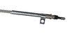 Fits All Cars - Rear Parking Brake Cable W/ Clip - image 3