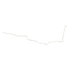 Front to Rear Fuel Line 1970-74 Challenger, Cuda 3/8" - image 1