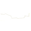 70 -74 Challenger Drum 1 Pc - Front to Rear Brake Line 1 Pc. - image 1