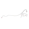 70 -73 Std. Drum Runs Under Frame - Front Brake Line Kit 4 Pcs. - image 1
