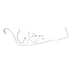 70 -71 Pwr. Disc Runs Under Frame 2 Pc. Interm. - Front Brake Line Kit 5 Pcs. - image 1