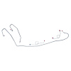 "74 Power Disc Front Brake Line Kit, 4 Pcs - image 1