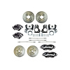 F82RDM282S 4-Wheel W/Rear +2 Disc Brake Conversion Kit W/Black Calipers 1982-92 GM F-Body - image 1