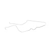 71 -73 Trans Am Front to Rear Return Line 2 Pcs. - image 1
