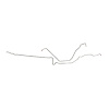 77 -79 Olds 403 3/8 - Front to Rear Fuel Line 2 Pcs. - image 1