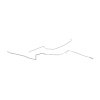Front to Rear Fuel Return Line 1980-1981 Camaro Z28 1/4" - image 1