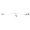 72-73 All Cars - Rear Flex Hose Braided Stainless - image 1