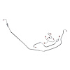 Front Brake Line Kit 1967-68 Firebird - image 1