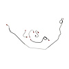 69 Pwr. Disc - Front Brake Line Kit 5 Pcs. - image 1