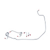 71 Std. Disc - Front Brake Line Kit 4 Pcs. - image 1