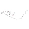 79 Pwr. Disc - Front Brake Line Kit 4 Pcs - image 1