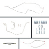 4 Wheel Disc Conversion Complete Brake Line Kit 1967 Camaro - image 1