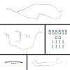 Complete Power Disc Conversion Brake Line Kit 1968 Camaro - image 1