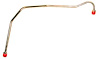 78 301 Quadrajet - Fuel Pump to Carb. Line - Stainless - image 1
