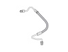 69 Firebird Power Steering Cooler Line w/ Bracket - Stainless - image 1