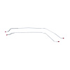 67 All Cars - Rear Axle Brake Lines 2 Pcs. - image 1