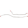 68 Camaro Rear Disc Conversion Rear Axle Brake Line 2 Pcs. - image 1