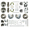 55 - "57 Full Size Chevy, Chrome Booster - Power 4 Wheel Drop Disc Conversion - image 1