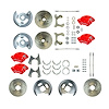 FSC564WKCZ 4-Wheel Manual Disc Brake Conversion Kit 1955-1958 Chevrolet Bel Air/Impala - image 1