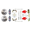 FSC56SDDZ 2 in. Drop, 4-Wheel Manual Disc Brake Conversion Kit 1955-1958 Chevrolet Bel Air - image 1