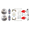 FSC56SDDZX 2 in. Drop, 4-Wheel Manual Disc Brake Conversion Kit 1955-1958 Chevrolet Bel Air - image 1