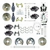 FSC604DCDSX 2 in. Drop, Performance Front Disc Brake Conversion Kit 1959-64 Chevrolet Impala - image 1