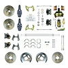 65 - "68 Full Size Chevy, Booster, Black Show"N Go - Power 4 Wheel Drop Disc Conversion - image 1