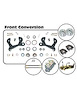 1965-68 Full Size Chevy Brake Line Kit Front Power Disc - image 1