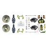 FSC66DCDS 2 in. Drop, Performance Front Disc Brake Conversion Kit 1965-1968 Chevrolet Impala - image 1