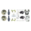 FSC66DCDSX 2 in. Drop, Performance Front Disc Brake Conversion Kit 1965-1968 Chevrolet Impala - image 1
