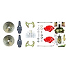 FSC66DCDZ 2 in. Drop, Performance Front Disc Brake Conversion Kit 1965-1968 Chevrolet Impala - image 1