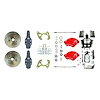 FSC66DCDZX 2 in. Drop, Performance Front Disc Brake Conversion Kit 1965-1968 Chevrolet Impala - image 1
