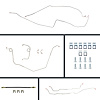 Complete Power Disc Conversion Brake Line Kit 1968 Camaro - image 1
