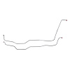 Steel Transmission Cooler Lines 1967-1969 Camaro - image 1
